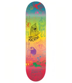 TOY MACHINE Characters Ii Deck - 8.0 -Skateboard Kortingswinkel toy machine characters ii deck 80 1