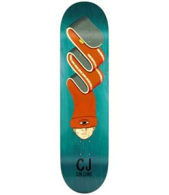 TOY MACHINE Collins Skate Beanie Deck - 8.0