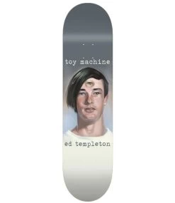 TOY MACHINE Templeton Portrait Deck - 8.25 -Skateboard Kortingswinkel toy machine templeton portrait deck 825 1