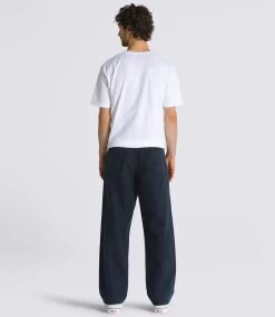 VANS Nick Michel Check-5 Loose Tprd Denim Pan - Dress Blues -Skateboard Kortingswinkel vans nick michel check 5 loose tprd denim pan dres 2