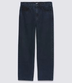 VANS Nick Michel Check-5 Loose Tprd Denim Pan - Dress Blues -Skateboard Kortingswinkel vans nick michel check 5 loose tprd denim pan dres 5