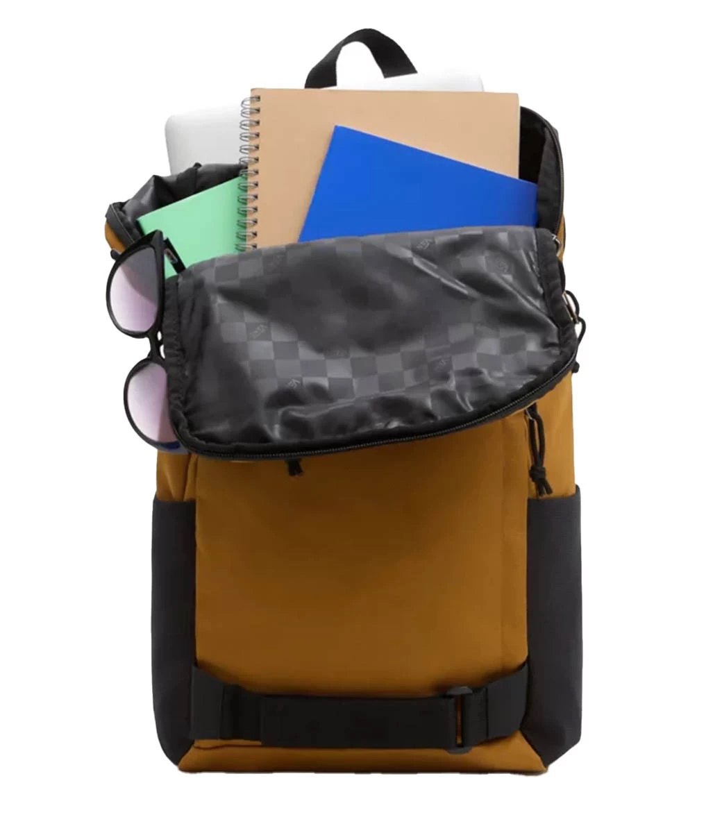 VANS Obstacle Skatepack - Golden Brown 6 VANS Obstacle Skatepack - Golden Brown - Afbeelding 4