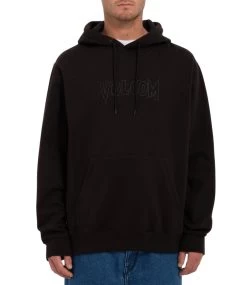 VOLCOM Fa Max Sherman Hoodie - Black -Skateboard Kortingswinkel volcom fa max sherman hoodie black 2