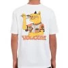 VOLCOM Fa Nando Von Arb T-Shirt - White -Skateboard Kortingswinkel volcom fa nando von arb t shirt white