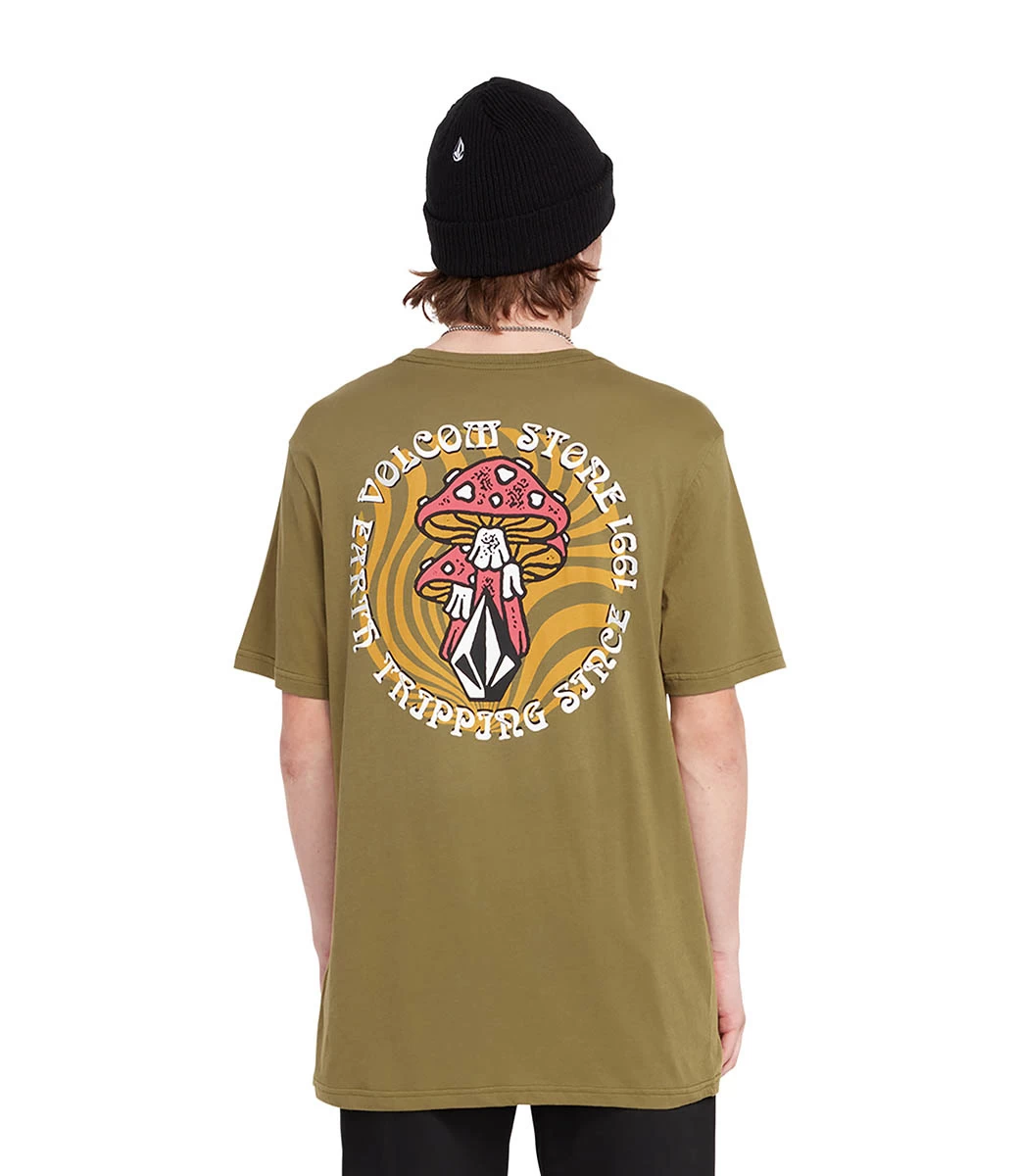 VOLCOM Farm To Yarn Psychike T-shirt - Old Mill 4 VOLCOM Farm To Yarn Psychike T-shirt - Old Mill - Afbeelding 2