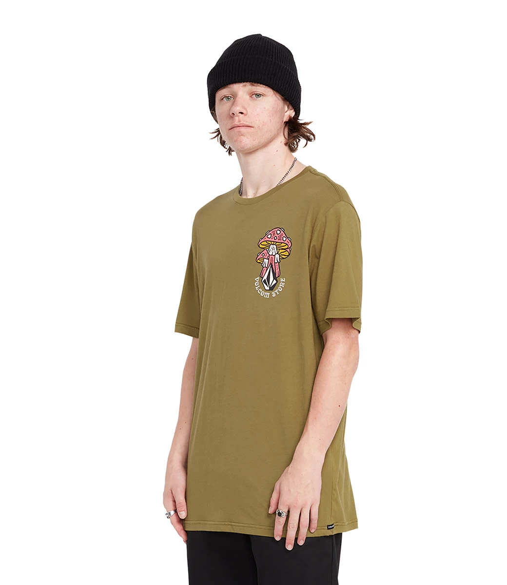 VOLCOM Farm To Yarn Psychike T-shirt - Old Mill 5 VOLCOM Farm To Yarn Psychike T-shirt - Old Mill - Afbeelding 3