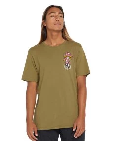 VOLCOM Farm To Yarn Psychike T-shirt - Old Mill 13 VOLCOM Farm To Yarn Psychike T-shirt - Old Mill -Skateboard Kortingswinkel volcom farm to yarn psychike t shirt old mill 4
