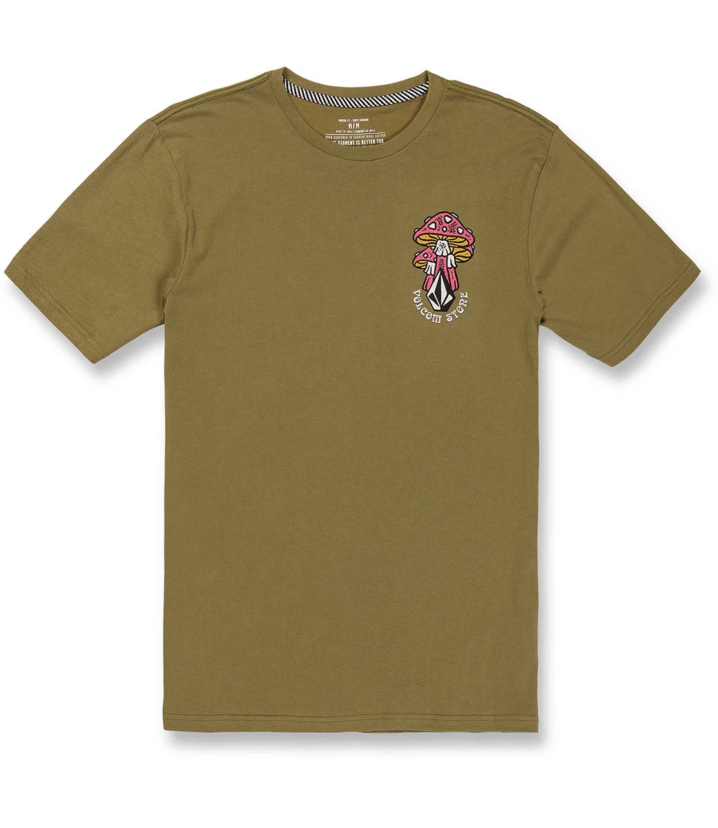 VOLCOM Farm To Yarn Psychike T-shirt - Old Mill 8 VOLCOM Farm To Yarn Psychike T-shirt - Old Mill - Afbeelding 6