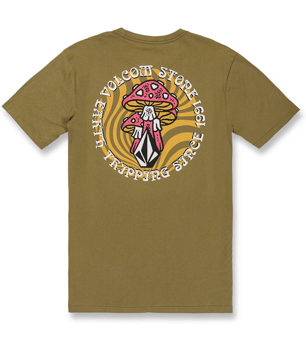 VOLCOM Farm To Yarn Psychike T-shirt - Old Mill 9 VOLCOM Farm To Yarn Psychike T-shirt - Old Mill - Afbeelding 7