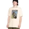 VOLCOM Farm To Yarn Submerged T-shirt - Off White -Skateboard Kortingswinkel volcom farm to yarn submerged t shirt off white