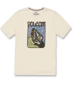 VOLCOM Farm To Yarn Submerged T-shirt - Off White -Skateboard Kortingswinkel volcom farm to yarn submerged t shirt off white 2
