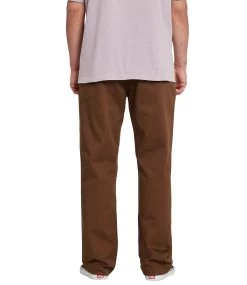 VOLCOM Frickin Skate Chino Pant - Dark Earth -Skateboard Kortingswinkel volcom frickin skate chino pant dark earth 2