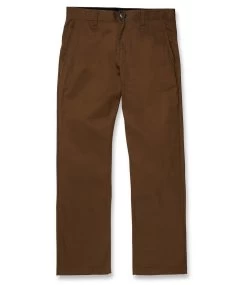 VOLCOM Frickin Skate Chino Pant - Dark Earth -Skateboard Kortingswinkel volcom frickin skate chino pant dark earth 7