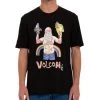 VOLCOM Herbie T-Shirt - Black -Skateboard Kortingswinkel volcom herbie t shirt black
