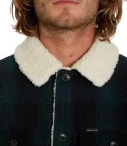 VOLCOM Keaton Jacket - Plaid -Skateboard Kortingswinkel volcom keaton jacket plaid 4
