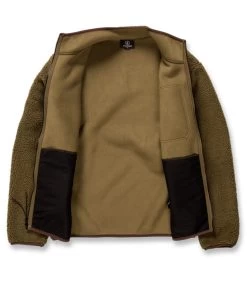 VOLCOM Muzzer Fuzzar Zip - Service Green -Skateboard Kortingswinkel volcom muzzer fuzzar zip service green 4