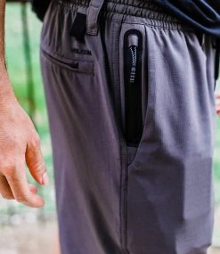 VOLCOM Skate Vitals Axel 21" Hybrid Short - Storm Cloud -Skateboard Kortingswinkel volcom skate vitals axel 21 hybrid short storm clo 7