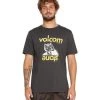 VOLCOM Stonepur T-Shirt - Vintage Black 1 VOLCOM Stonepur T-Shirt - Vintage Black -Skateboard Kortingswinkel volcom stonepur t shirt vintage black