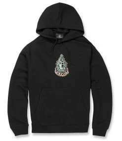 VOLCOM Strike Hoodie - Black -Skateboard Kortingswinkel volcom strike hoodie black 3