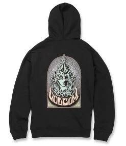VOLCOM Strike Hoodie - Black -Skateboard Kortingswinkel volcom strike hoodie black 4