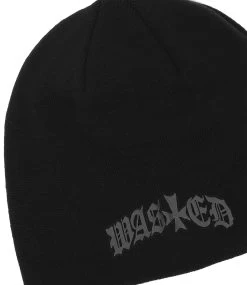 WASTED PARIS Beanie Dark Tribute - Black -Skateboard Kortingswinkel wasted paris beanie dark tribute black 2
