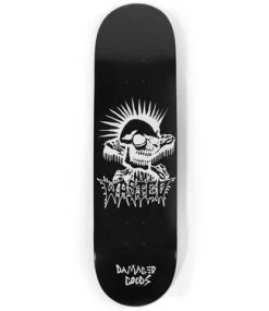 WASTED PARIS Exit Deck Black - 8.25