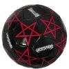 WASTED PARIS Soccer Ball - Black/Red -Skateboard Kortingswinkel wasted paris soccer ball black red