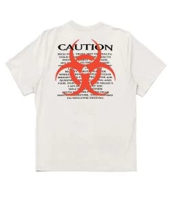 WASTED PARIS T-Shirt Toxic - Off-White -Skateboard Kortingswinkel wasted paris t shirt toxic off white 1