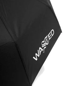 WASTED PARIS Umbrella Signature - Black -Skateboard Kortingswinkel wasted paris umbrella signature black 2
